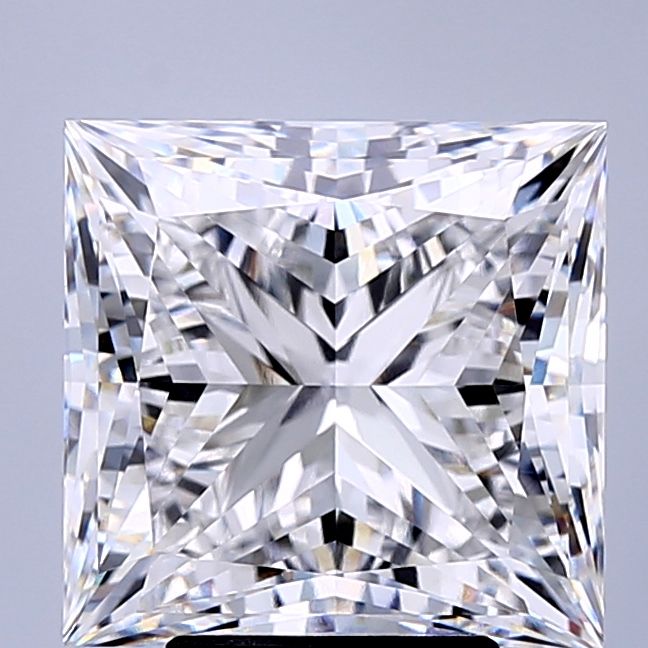 5.33 ct. princess Lab Grown Diamond front image