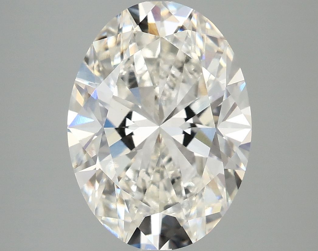 3.92 ct. oval Lab Grown Diamond front image