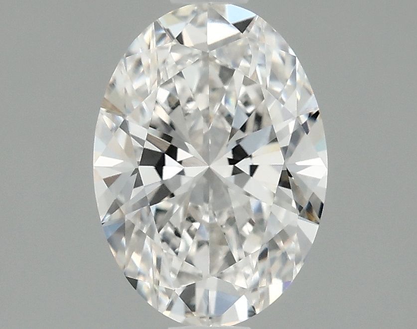 1.10 ct. oval Lab Grown Diamond front image