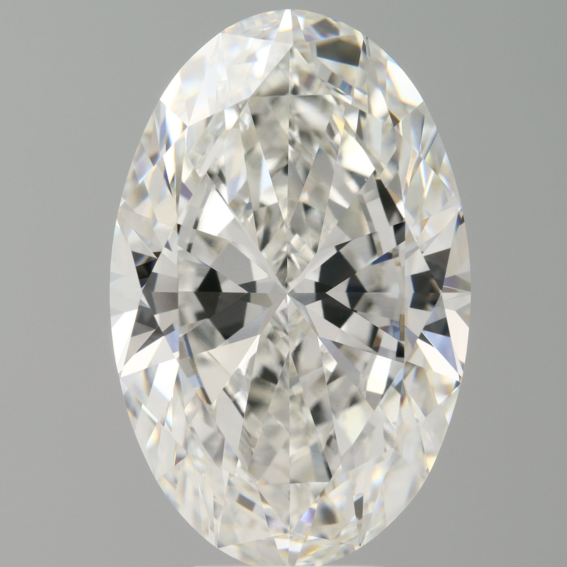 8.02 ct. oval Lab Grown Diamond front image