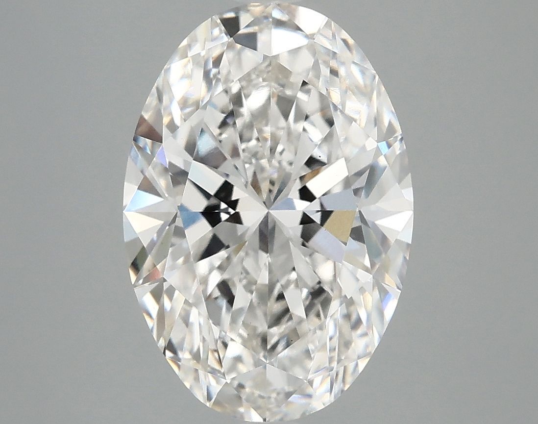 4.05 ct. oval Lab Grown Diamond front image