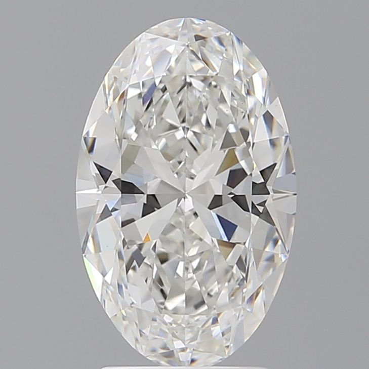 3.01 ct. oval Lab Grown Diamond front image
