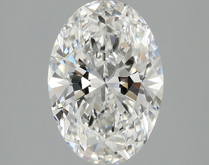 2.01 ct. oval Lab Grown Diamond front image