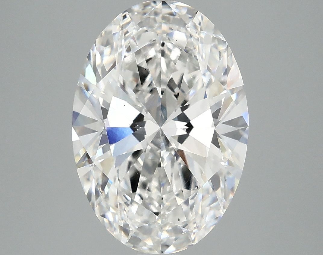 3.70 ct. oval Lab Grown Diamond front image