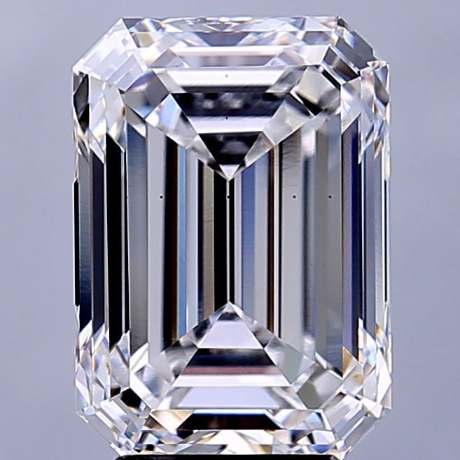 4.51 ct. emerald Lab Grown Diamond front image