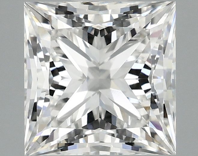 2.09 ct. princess Lab Grown Diamond front image