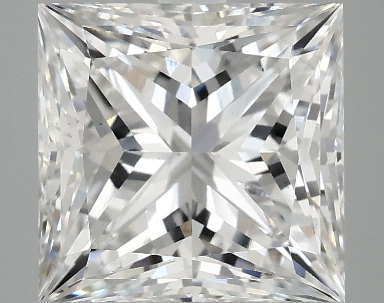 4.09 ct. princess Lab Grown Diamond front image