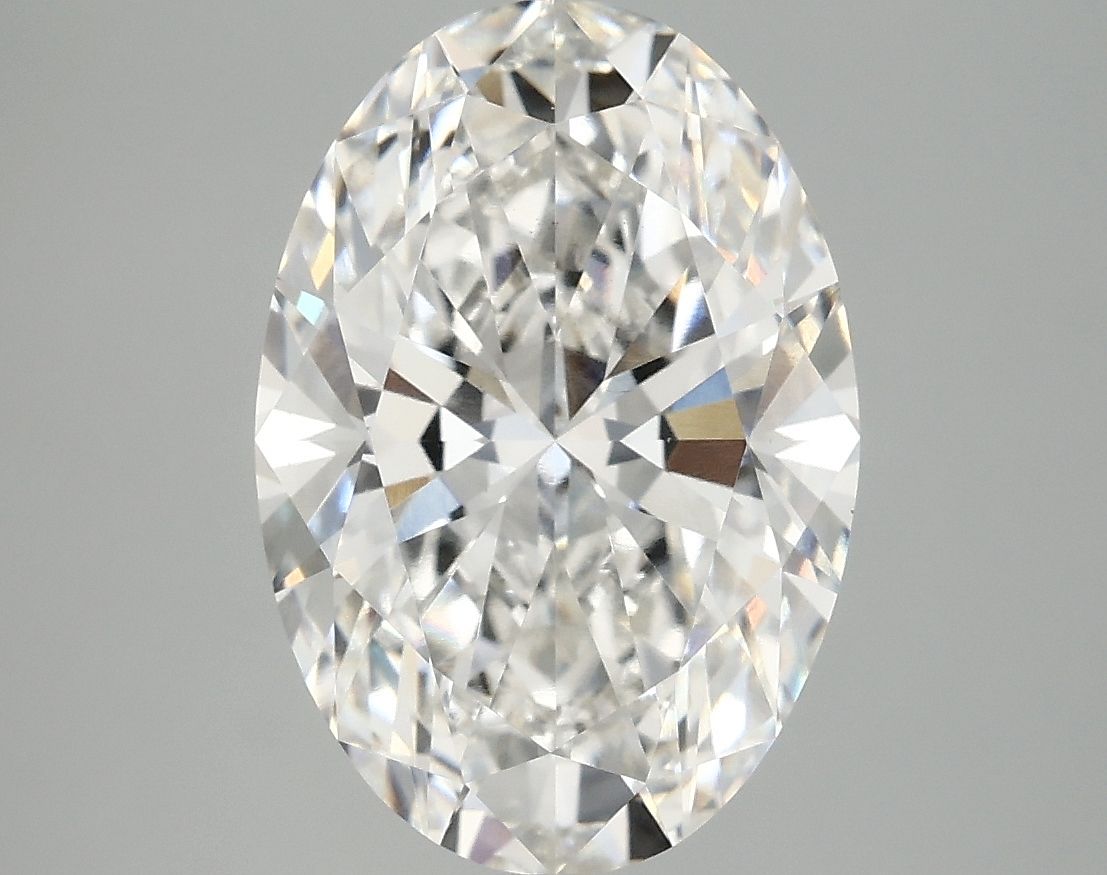 4.02 ct. oval Lab Grown Diamond front image