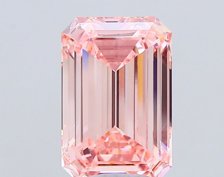 5.02 ct. emerald Lab Grown Diamond front image