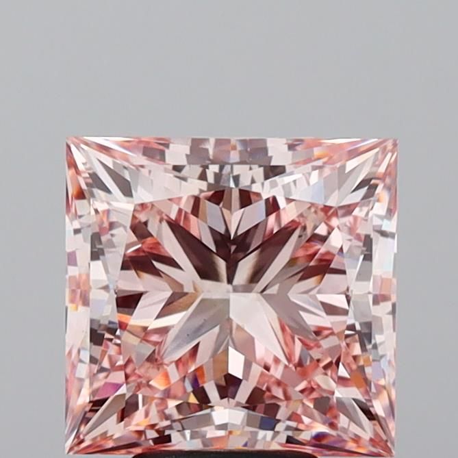 5.90 ct. princess Lab Grown Diamond front image