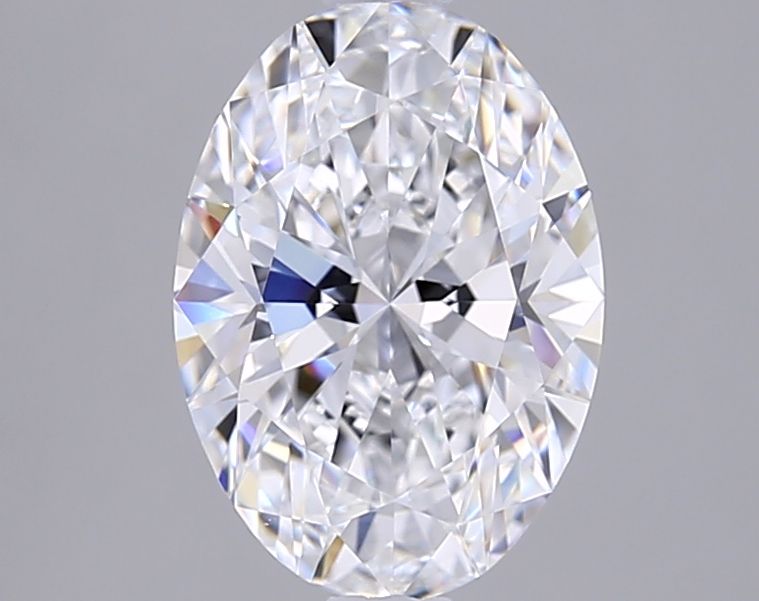 2.04 ct. oval Lab Grown Diamond front image
