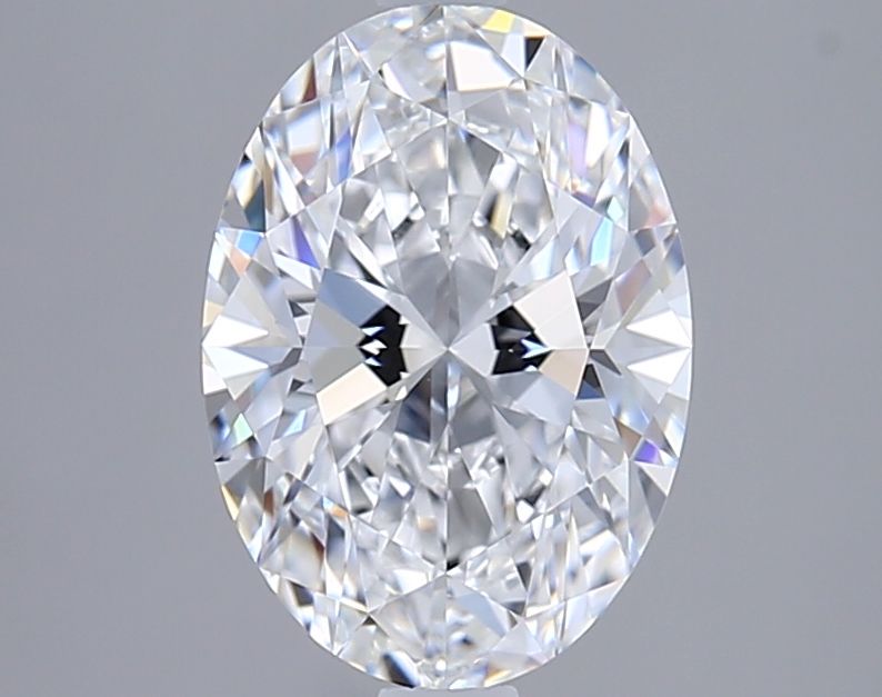 2.09 ct. oval Lab Grown Diamond front image