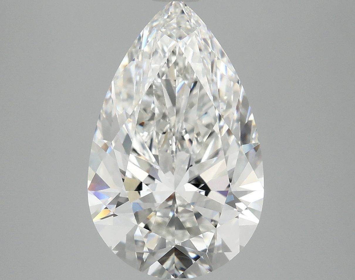 4.10 ct. pear Lab Grown Diamond front image