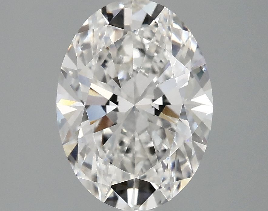 2.10 ct. oval Lab Grown Diamond front image