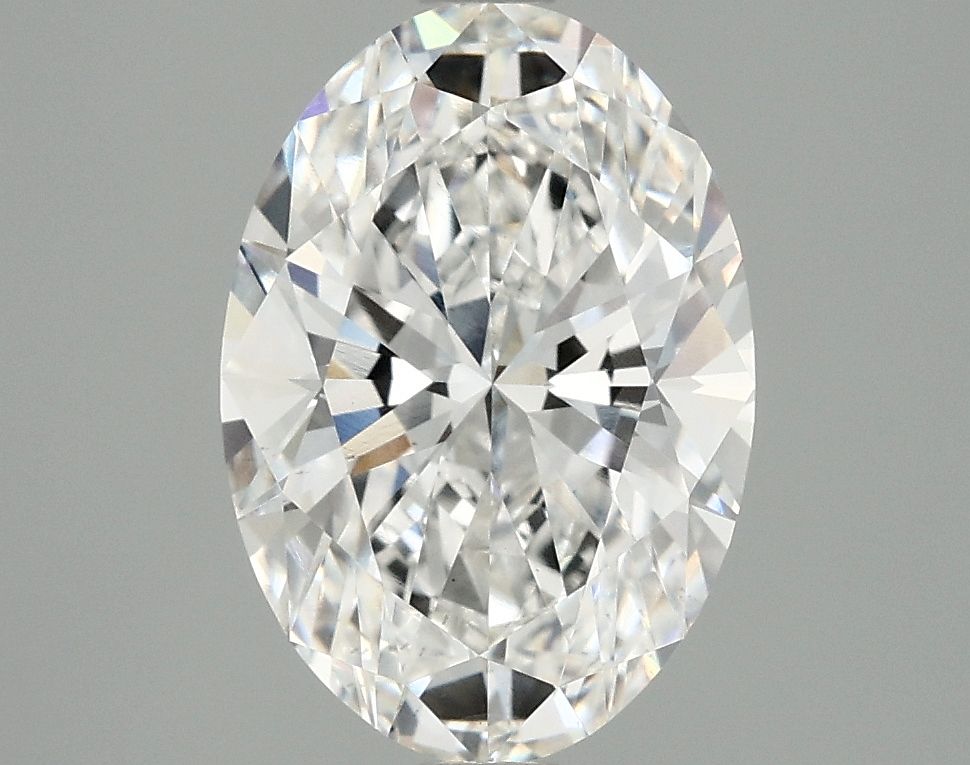 2.92 ct. oval Lab Grown Diamond front image