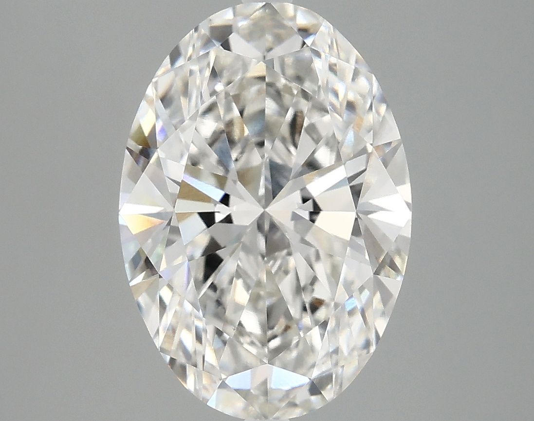3.76 ct. oval Lab Grown Diamond front image