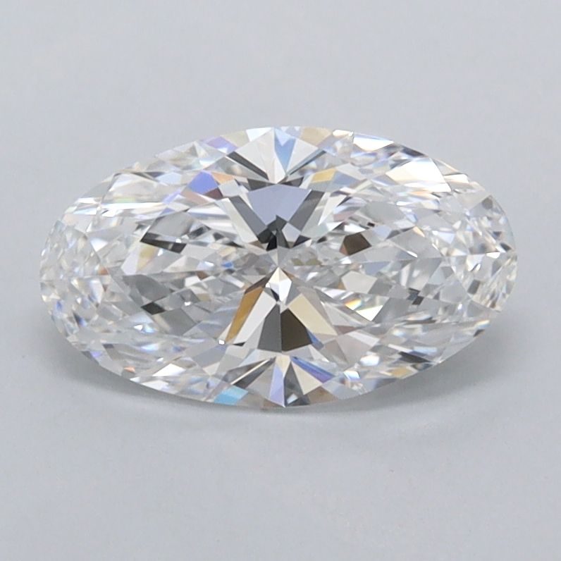 1.00 ct. oval Lab Grown Diamond front image