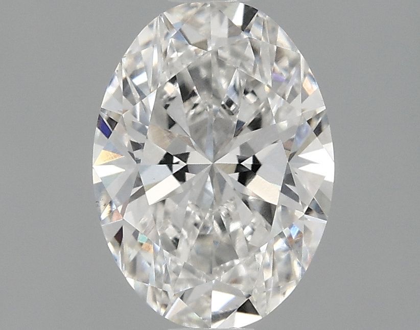 1.10 ct. oval Lab Grown Diamond front image