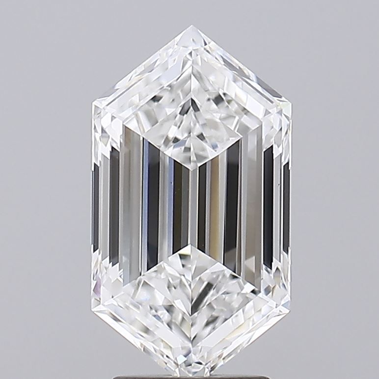 3.54 ct lab-grown Hexagonal Diamond