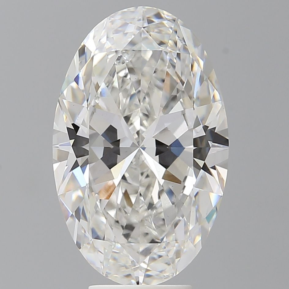 6.53 ct. oval Lab Grown Diamond front image