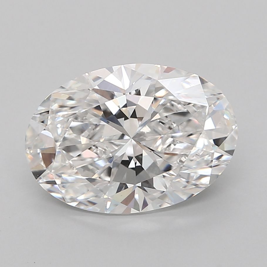 4.02 ct. oval Lab Grown Diamond front image
