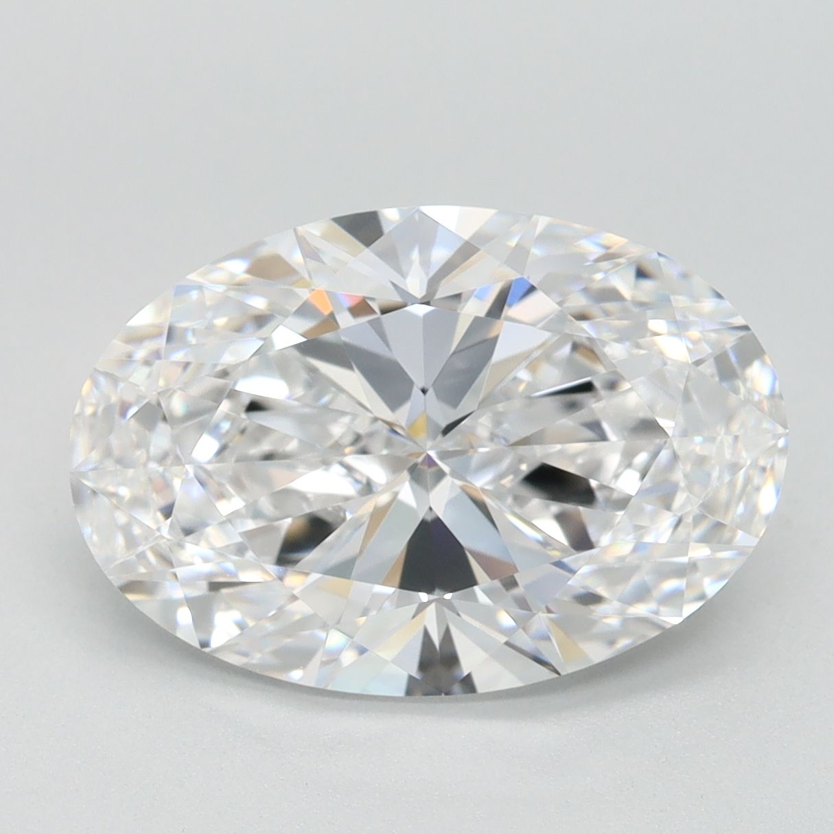 3.27 ct. oval Lab Grown Diamond front image