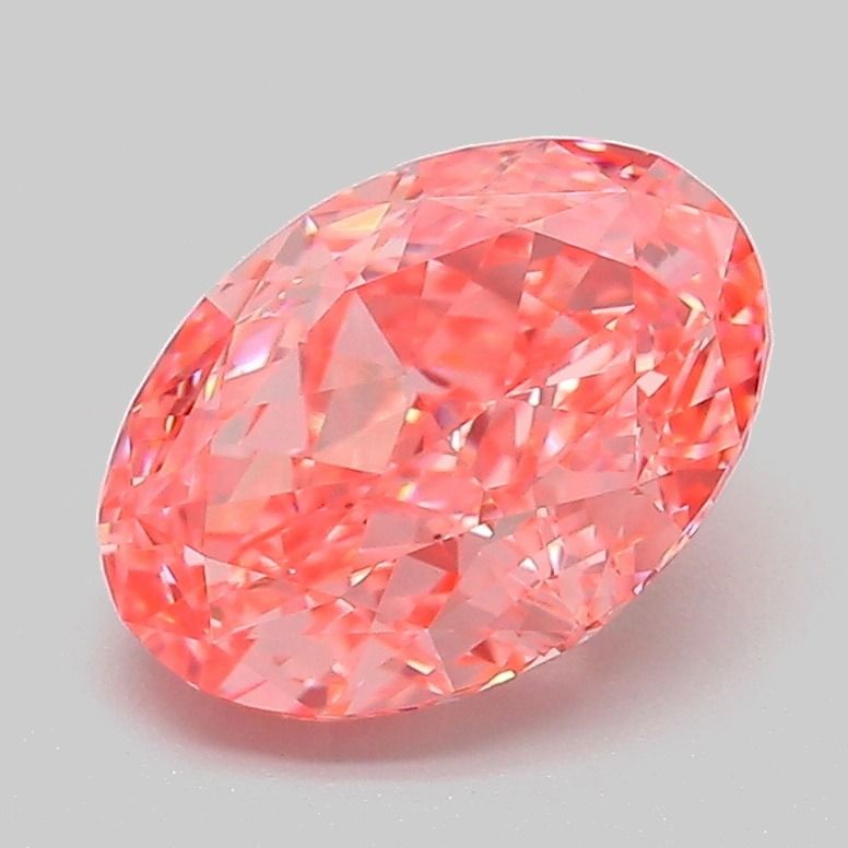 2.12 ct. oval Lab Grown Diamond front image