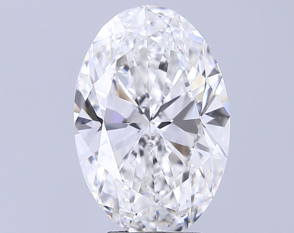 5.00 ct. oval Lab Grown Diamond front image