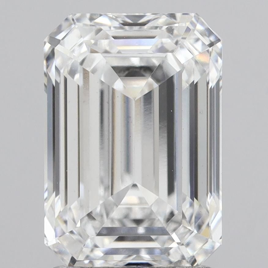 3.01 ct. emerald Lab Grown Diamond front image