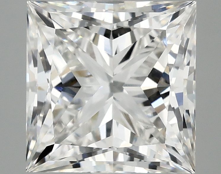 4.05 ct. princess Lab Grown Diamond front image