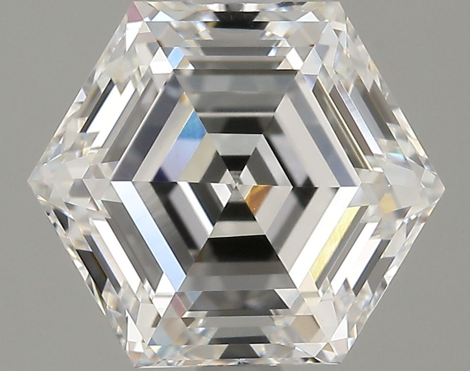2.55 ct lab-grown Hexagonal Diamond