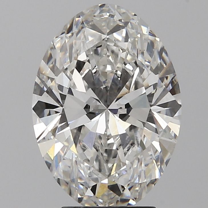 4.18 ct. oval Lab Grown Diamond front image
