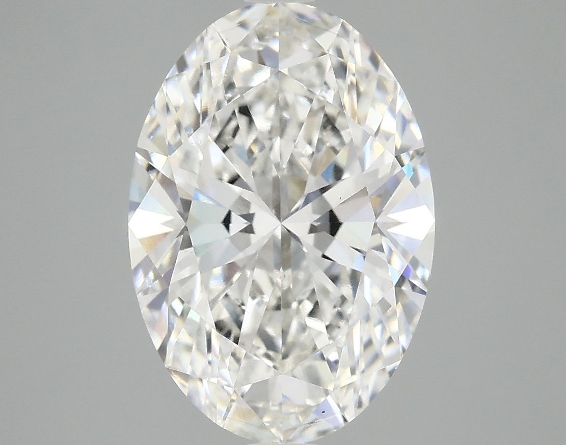 4.10 ct. oval Lab Grown Diamond front image