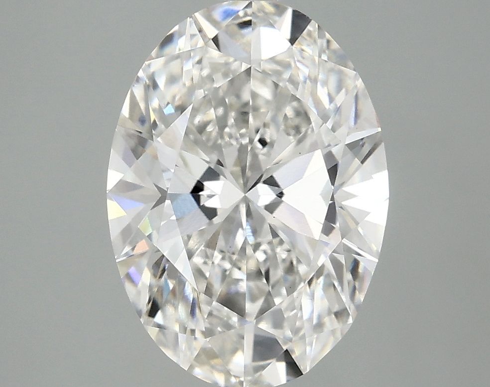 3.05 ct. oval Lab Grown Diamond front image