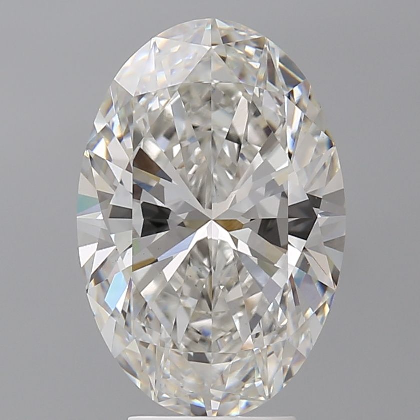 5.02 ct. oval Lab Grown Diamond front image