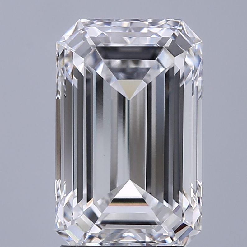 3.02 ct. emerald Lab Grown Diamond front image