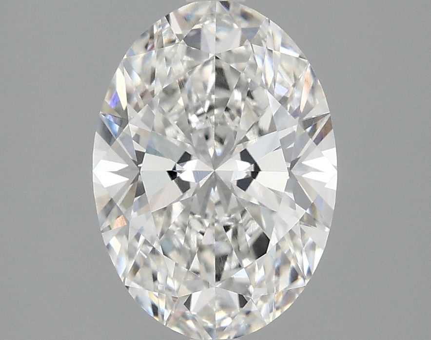 2.10 ct. oval Lab Grown Diamond front image