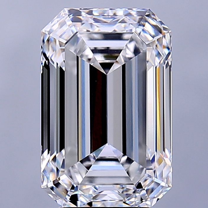 5.03 ct. emerald Lab Grown Diamond front image