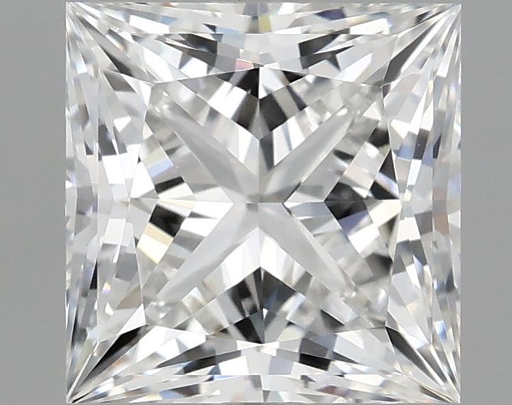 2.09 ct. princess Lab Grown Diamond front image
