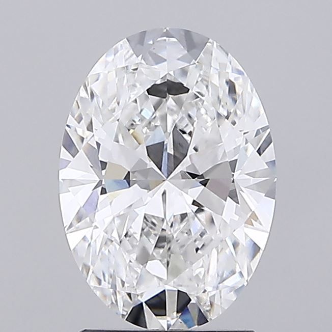 2.15 ct. oval Lab Grown Diamond front image