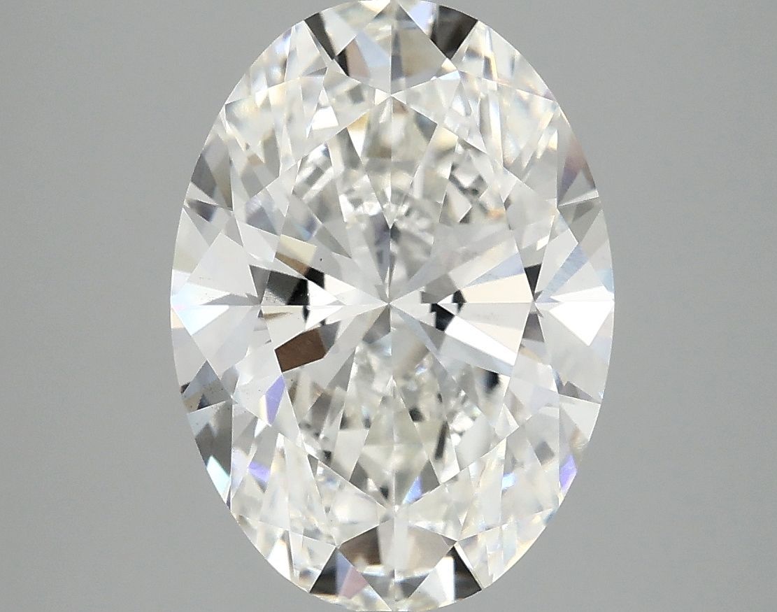 4.10 ct. oval Lab Grown Diamond front image