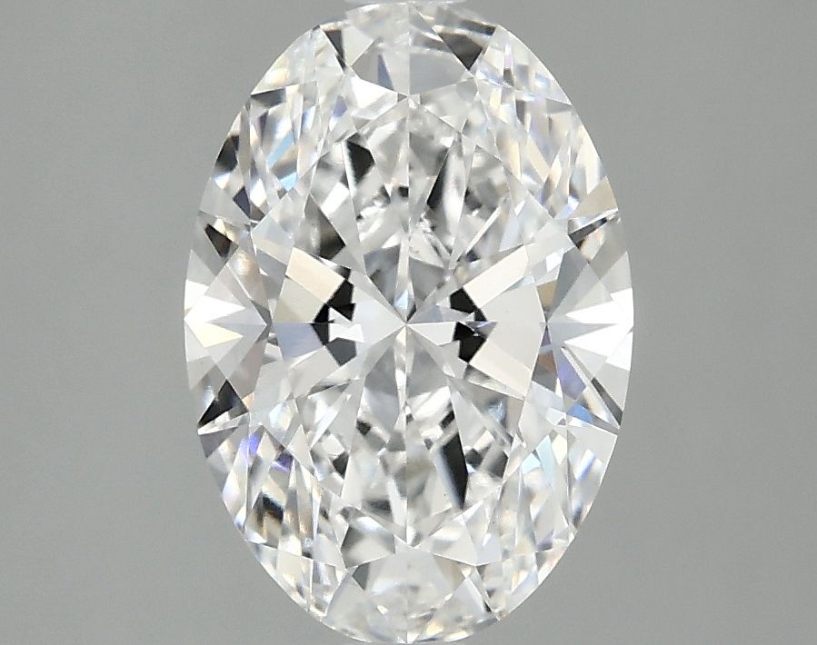 2.08 ct. oval Lab Grown Diamond front image