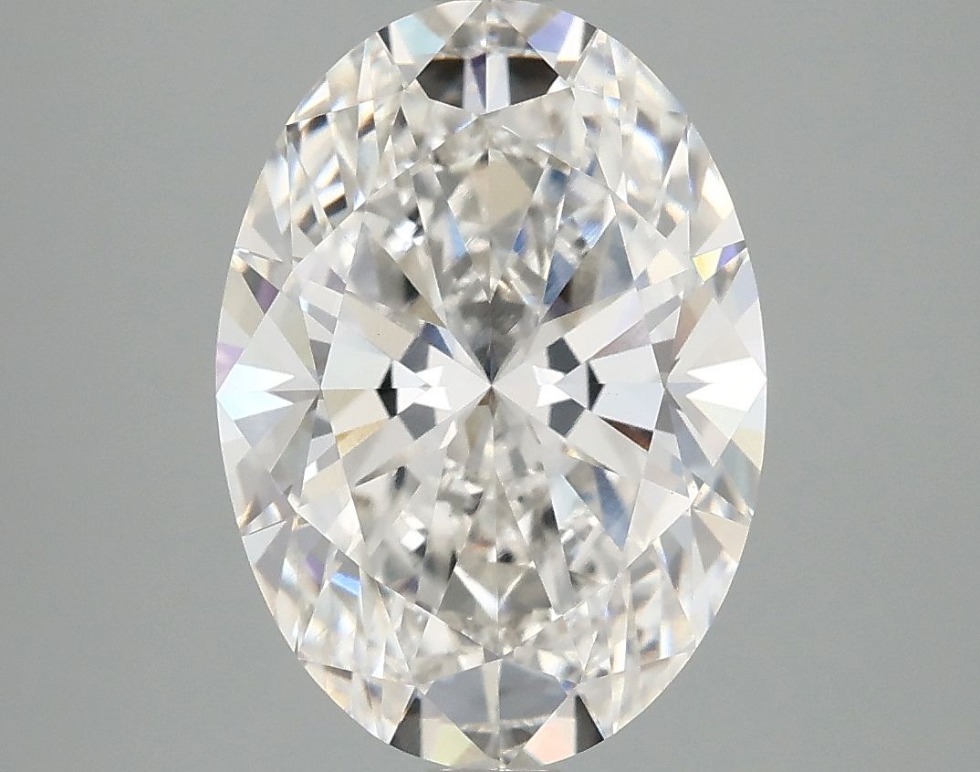 3.85 ct. oval Lab Grown Diamond front image