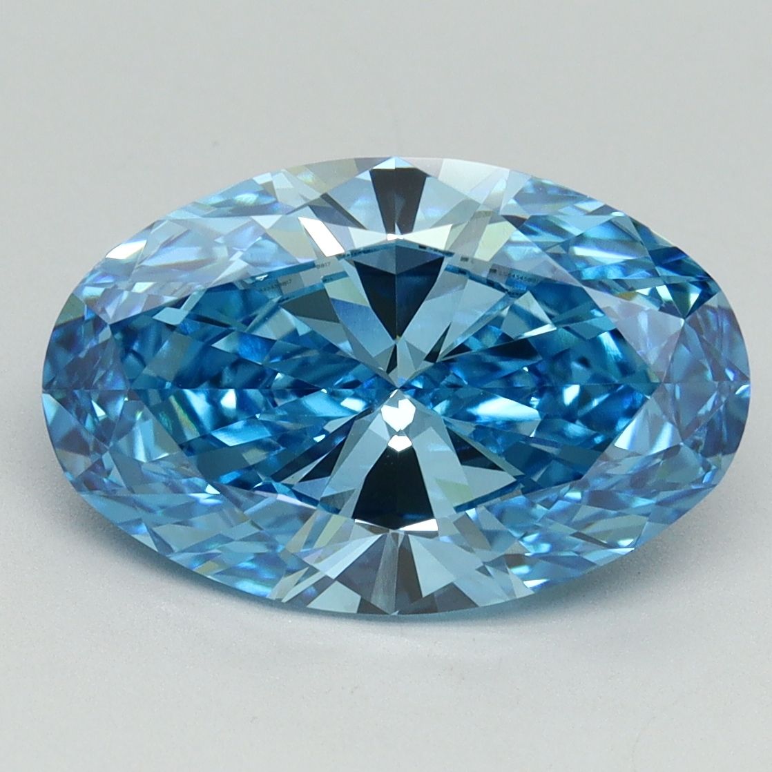 4.05 ct. oval Lab Grown Diamond front image