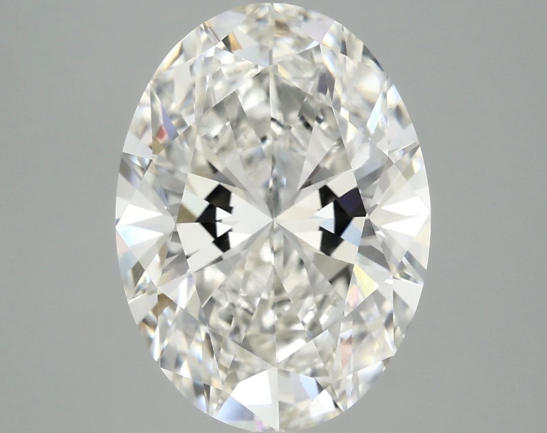 3.83 ct. oval Lab Grown Diamond front image