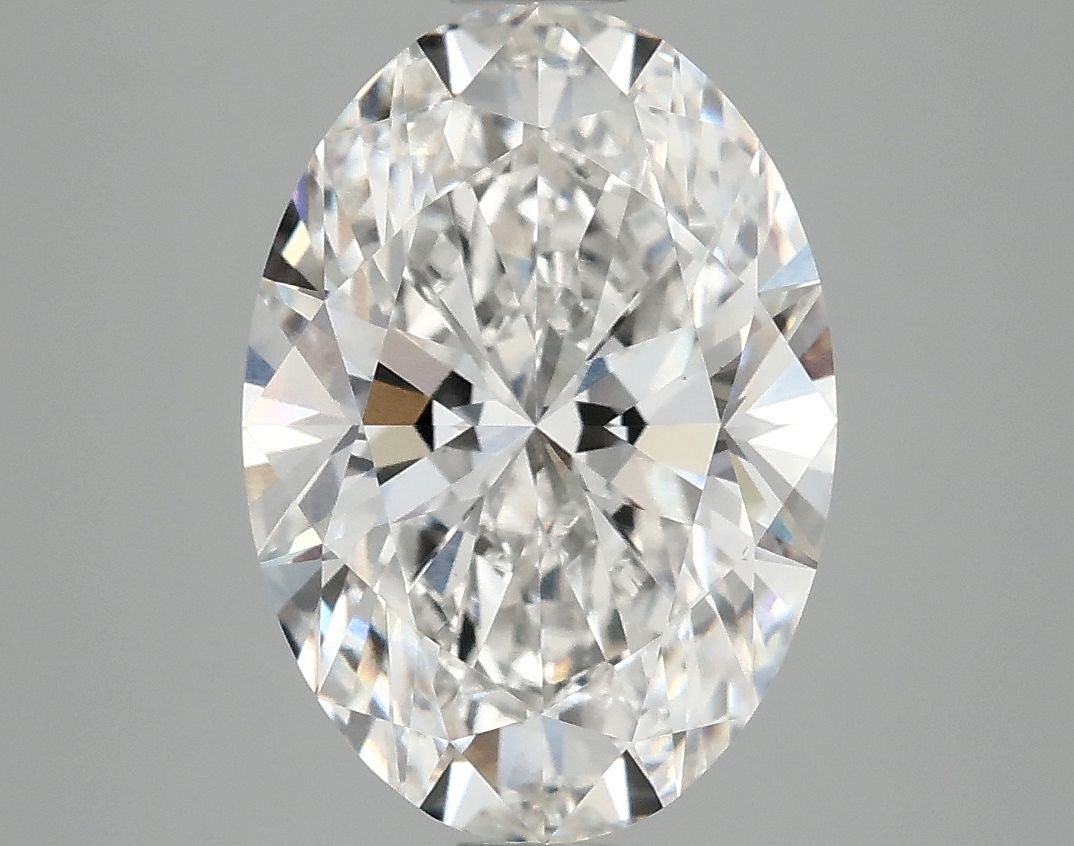 4.10 ct. oval Lab Grown Diamond front image