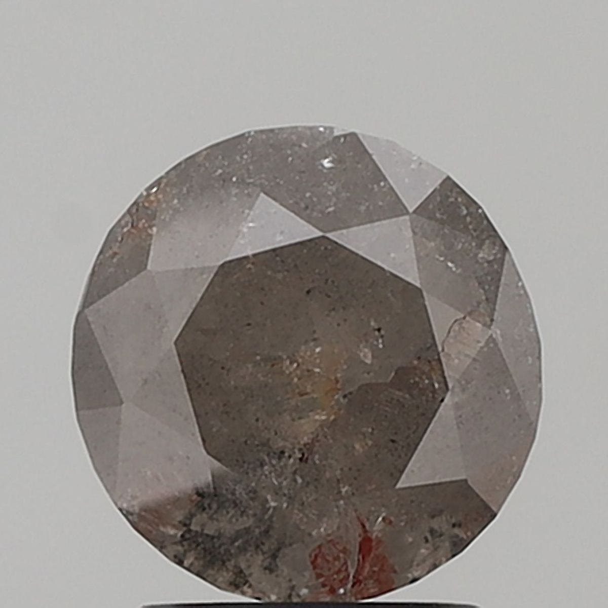 2.2 Carat Round Diamond Salt and Pepper VS1