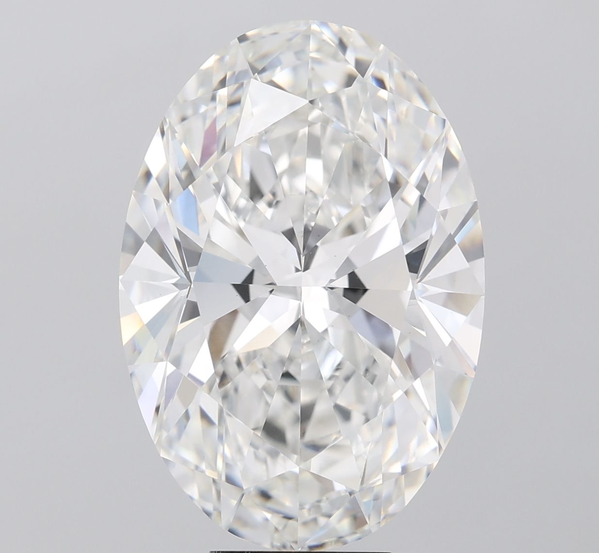 10.10 ct. oval Lab Grown Diamond front image