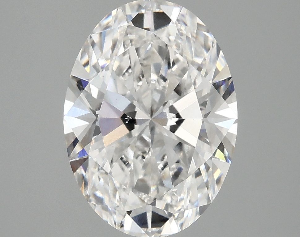3.09 ct. oval Lab Grown Diamond front image
