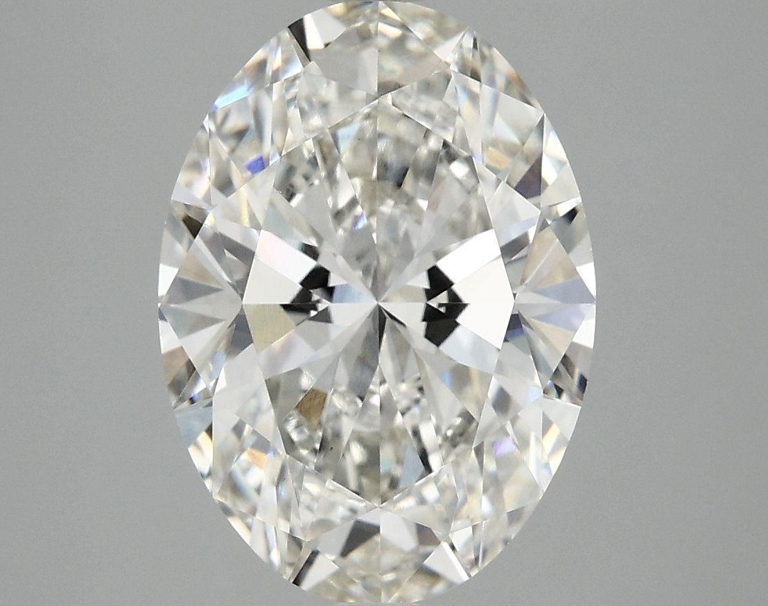 4.05 ct. oval Lab Grown Diamond front image